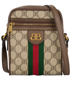 x Balenciaga The Hacker Project Bag, Canvas, Brown, 5269, DB/B, 3*